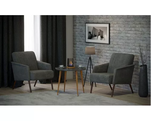Столик с биокамином Catterheim UNO GRAPHITE LOFT Столик с биокамином Catterheim UNO GRAPHITE LOFT